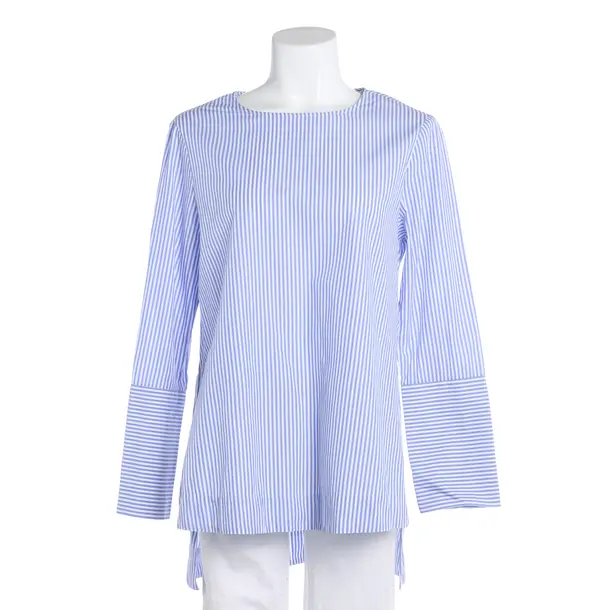 Bluse, in Blau, Baumwolle, Soluzione