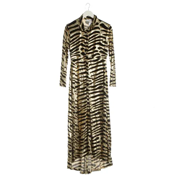 Kleid, in Gold, Viskose, Paco Rabanne