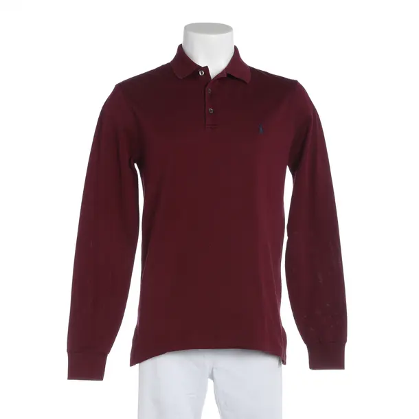 Long Sleeve Shirt, in Bordeaux, Cotton, Polo Ralph Lauren