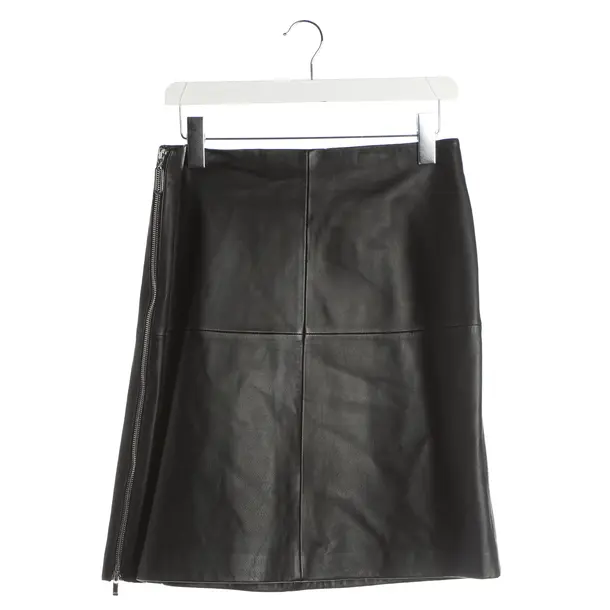 Skirt, in Black, Leather, Hugo Boss Red Label