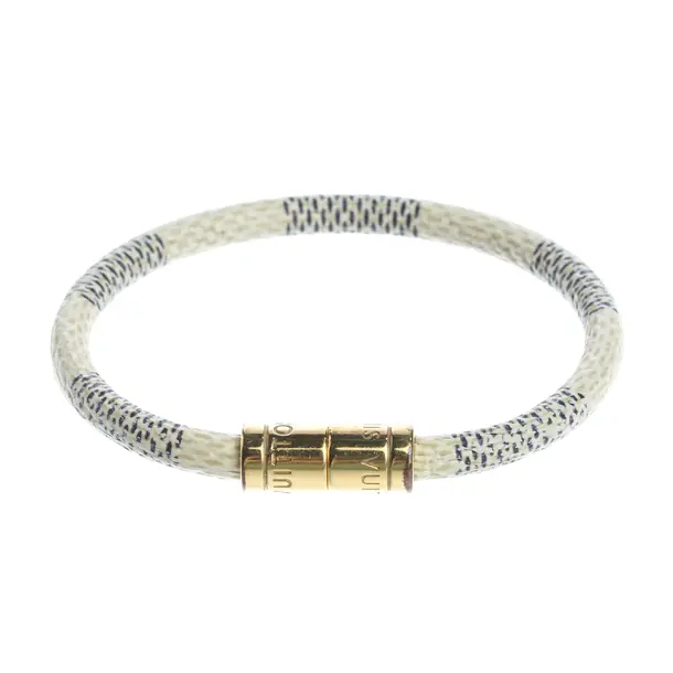 Armband, in Beige, Leder, Louis Vuitton