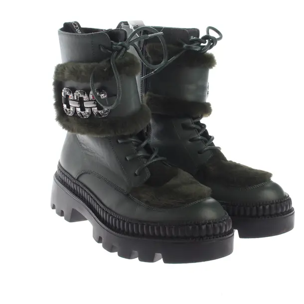 Boots, in Dark Green, Marc Cain