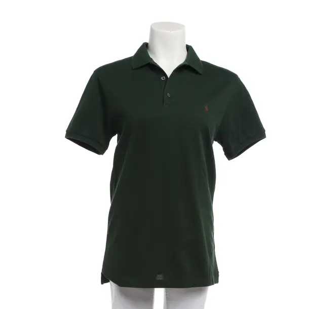 Poloshirt, in Dunkelgrün, Baumwolle, Polo Ralph Lauren