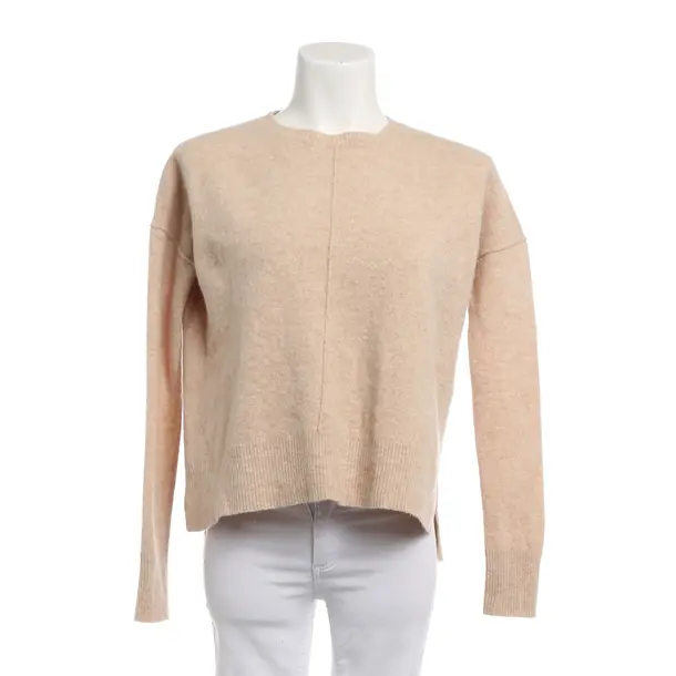 Wollpullover, in Hellbraun, Wolle, Maje