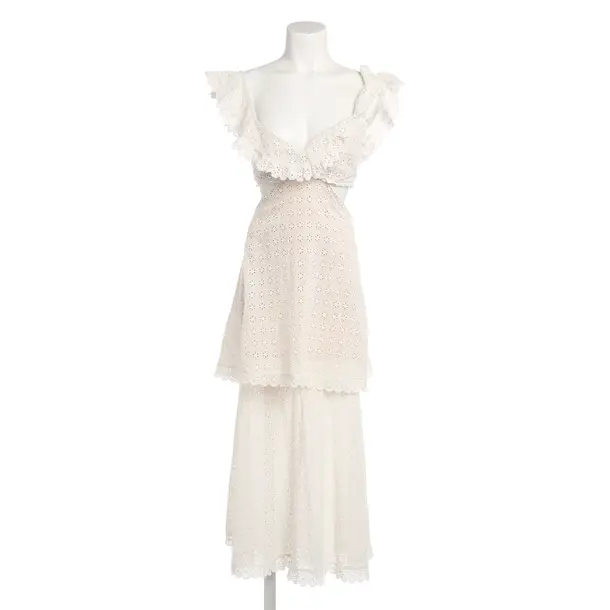 Cocktail Dress, in Cream, Cotton, Zimmermann