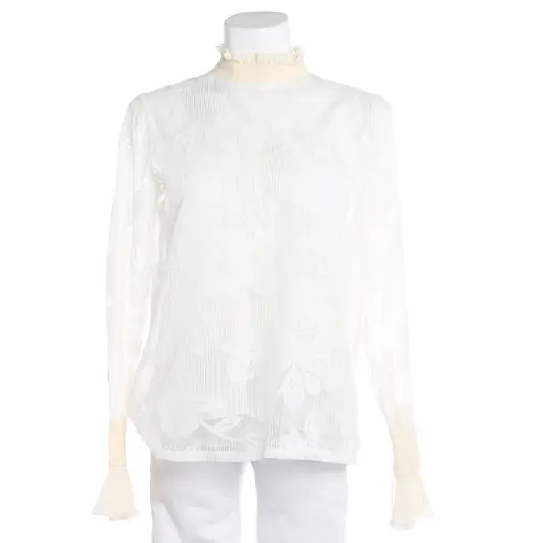 Bluse, in Cream, Polyester, See by Chloé