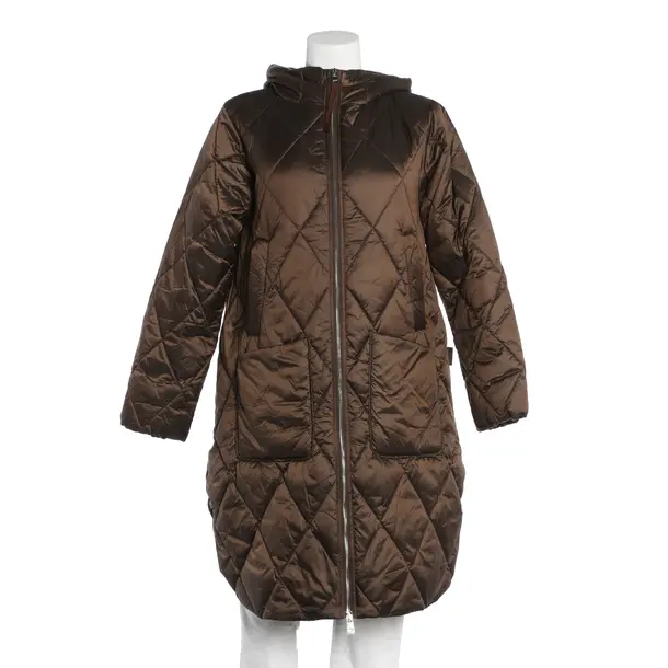 Mid-Season Coat, in Dark Brown, Polyamide, Varley
