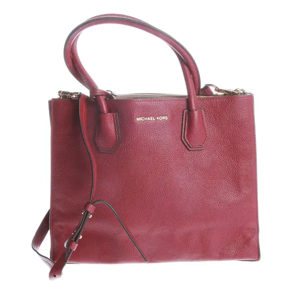 Handbag, in Bordeaux, Leather, Michael Kors