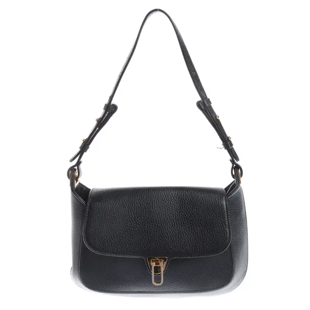 Shoulder Bag, in Black, Leather, Coccinelle