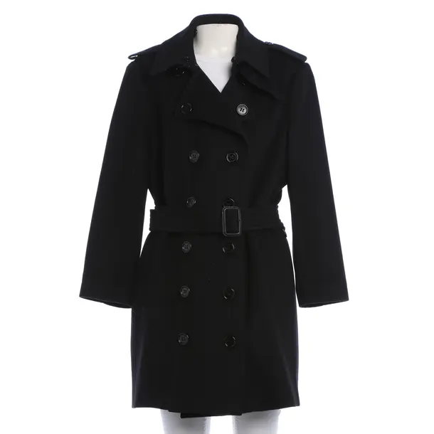 Übergangsmantel, in Schwarz, Wolle, Burberry