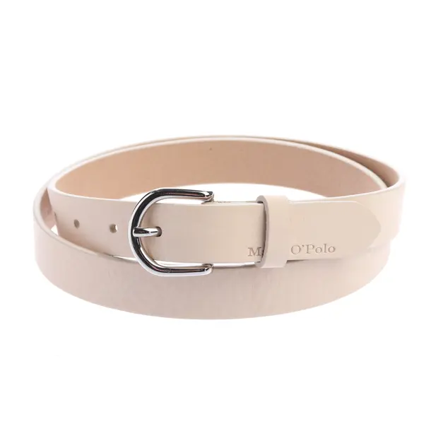 Gürtel, in Beige, Leder, Marc O'Polo
