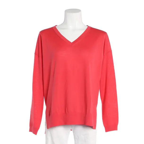 Jumper, in Red, Wool, Closed