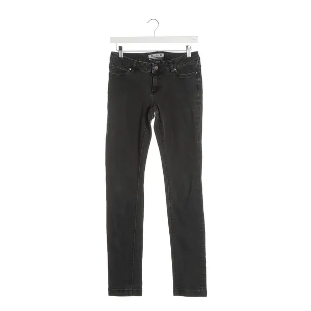 Skinny Jeans, in Dark Gray, Cotton, Van Laack