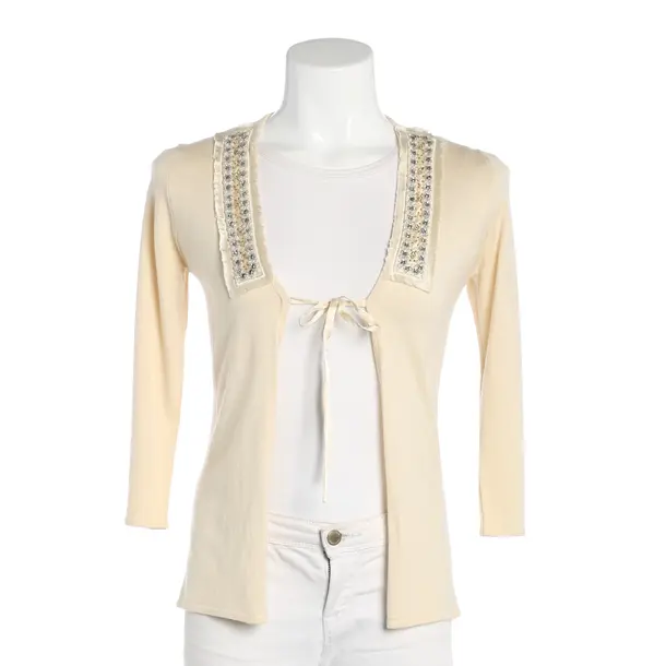 Strickjacke, in Beige, Seide, Hugo Boss Black Label