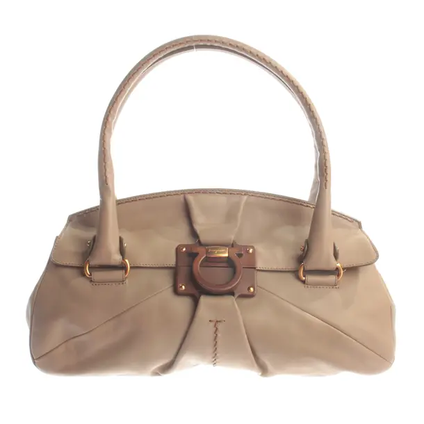 Shoulder Bag, in Brown, Leather, Salvatore Ferragamo