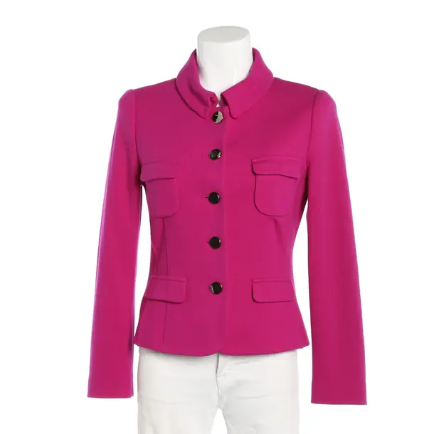 Blazer, in Fuchsia, Wool, Marc Cain