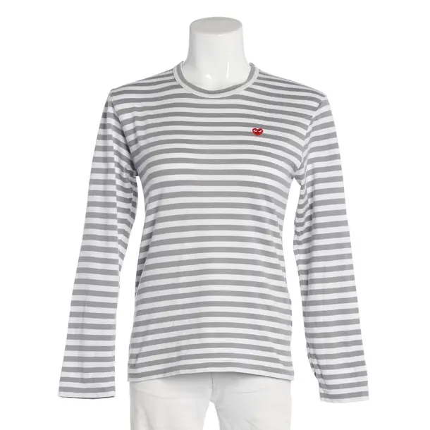 Longsleeve, in Grau, Baumwolle, Comme des Garcons