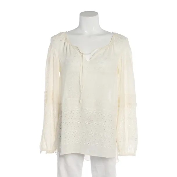 Blouse, in Cream, Silk, Saint Laurent