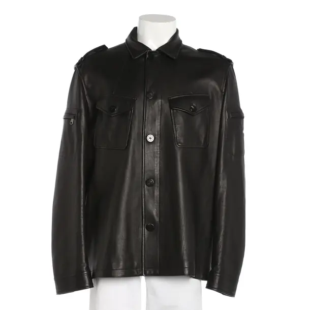 Leather Jacket, in Black, Leather, Neil Barrett