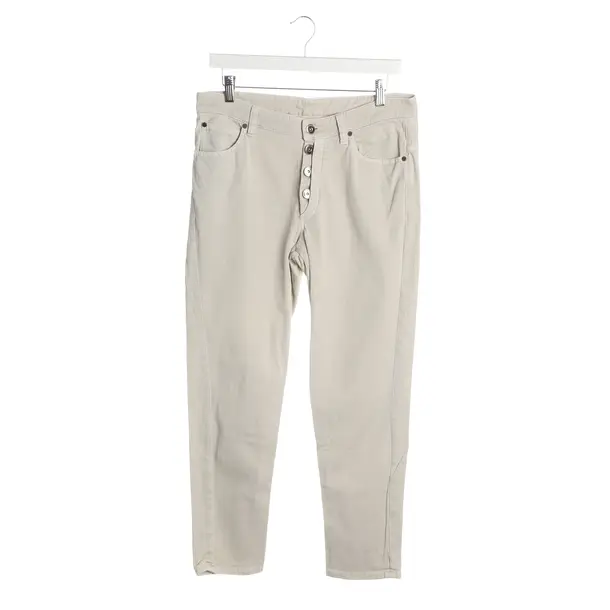 Straight Fit Jeans, in Beige, Cotton, Brunello Cucinelli