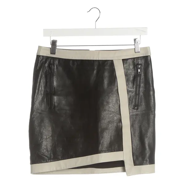 Skirt, in Black, Leather, Helmut Lang