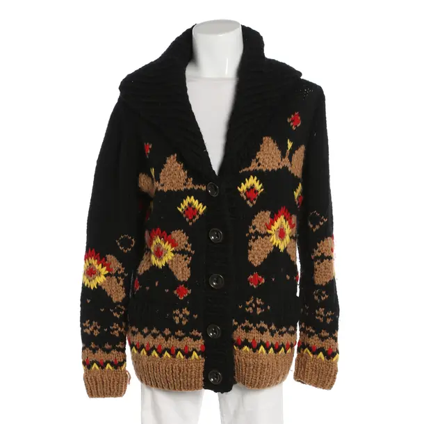 Cardigan, in Black, Cotton, Allude