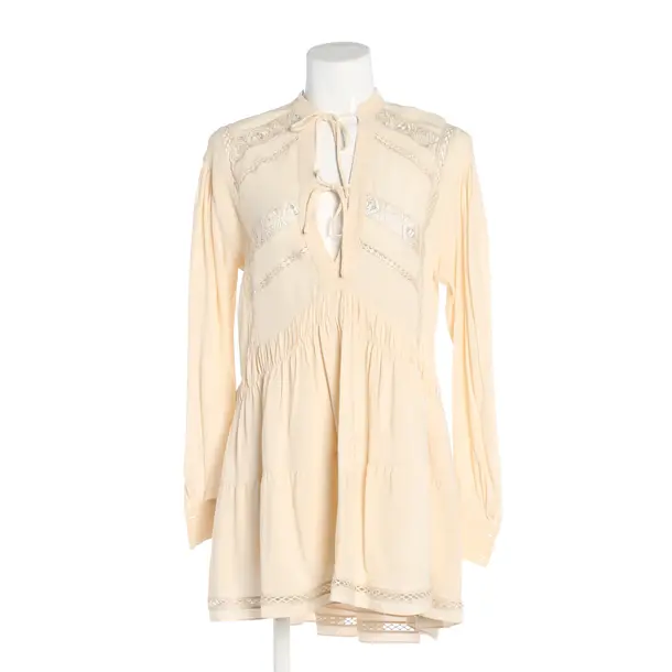 Kleid, in Beige, Viskose, Iro