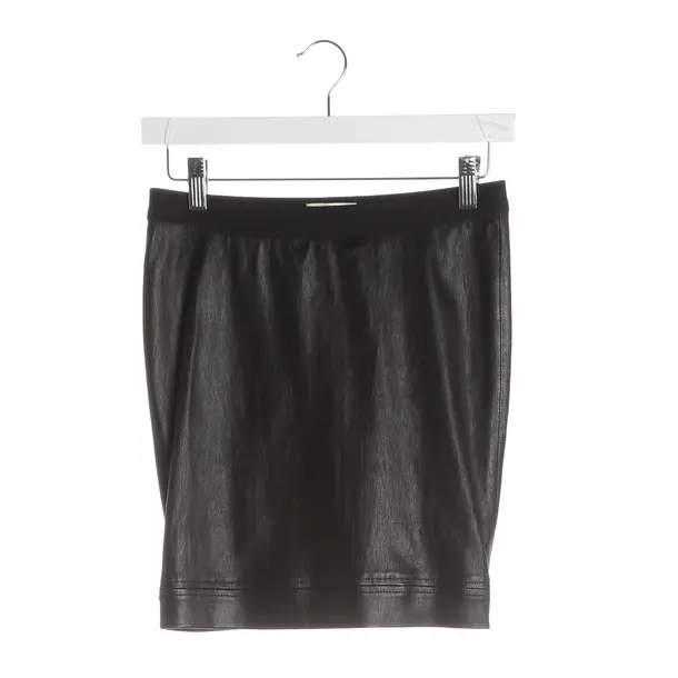 Skirt, in Black, Leather, Helmut Lang