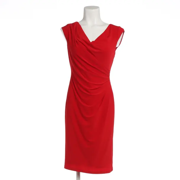 Dress, in Red, Viscose, Ralph Lauren Black Label