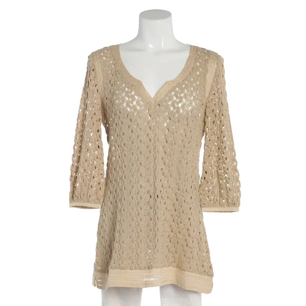 Blouse, in Camel, Cotton, Ermanno Scervino