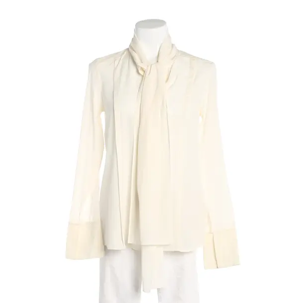 Bluse, in Cream, Seide, Van Laack