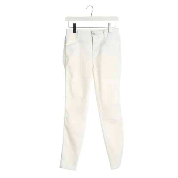 Skinny Jeans, in Cream, Cotton, Closed