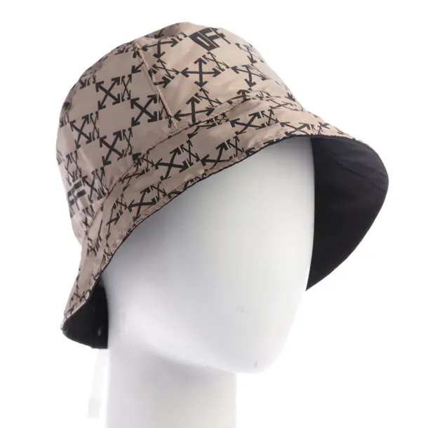 Hut, in Schwarz, Polyimid, Off-White