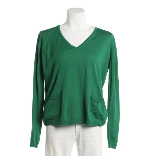 Wool Jumper, in Green, Wool, Riani