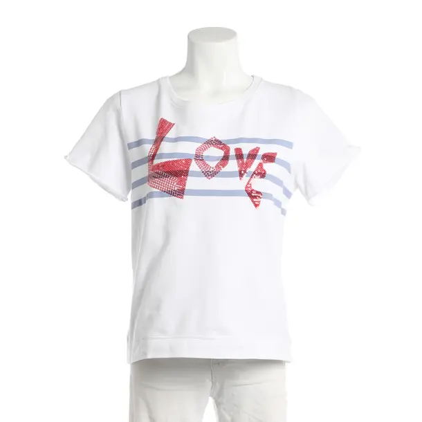 Shirt, in Weiß, Baumwolle, Marc Cain Sports