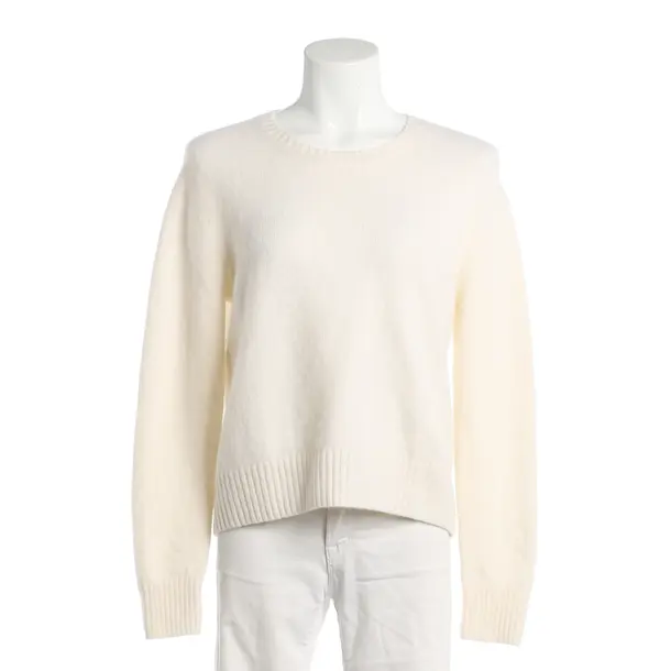 Jumper, in Cream, Wool, FFC