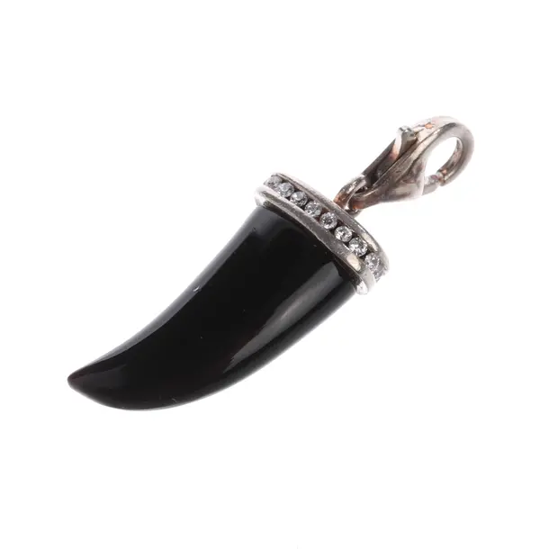 Anhänger, in Schwarz, 925er Sterling Silber, Thomas Sabo