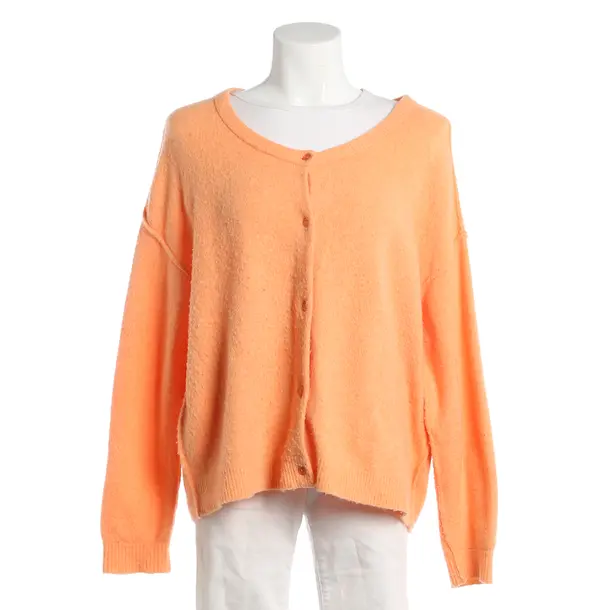 Cardigan, in Orange, Polyimide, American Vintage