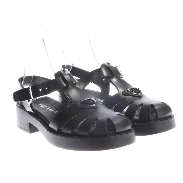 Sandali, in Nero, Prada