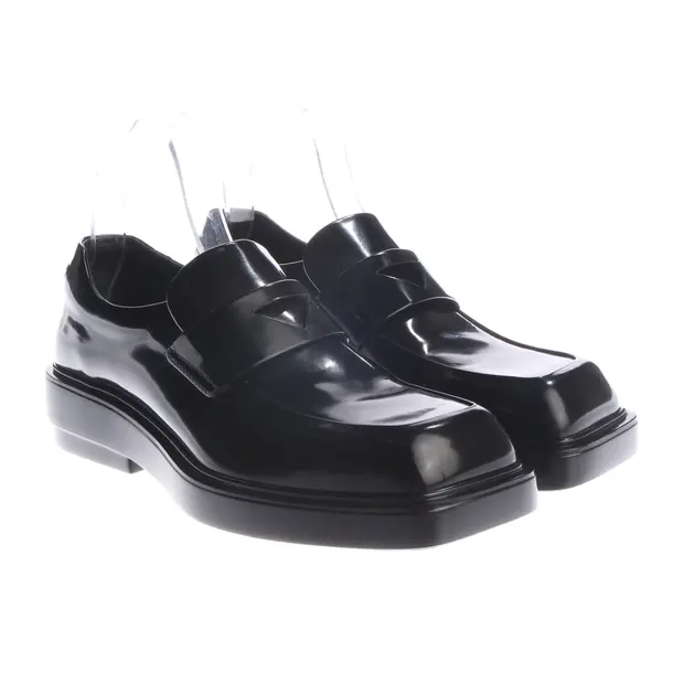 Mocassini, in Nero, Prada