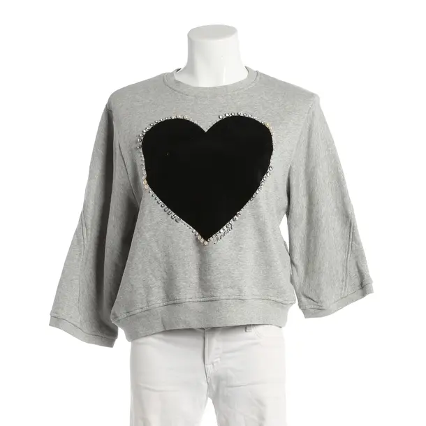 Felpa, in Grigio chiaro, Cotone, Set di gemelli