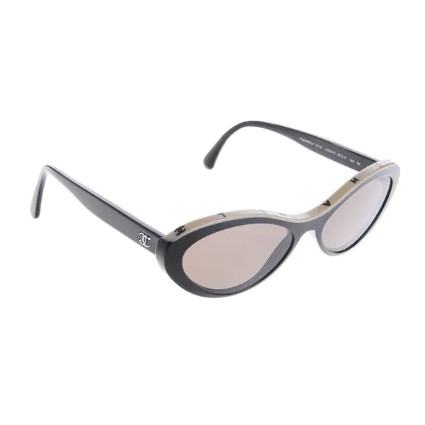 Sunglasses, in Black, Synthetic, Chanel