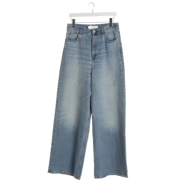 Jeans Straight Fit, in Hellblau, Baumwolle, Teurn Studios