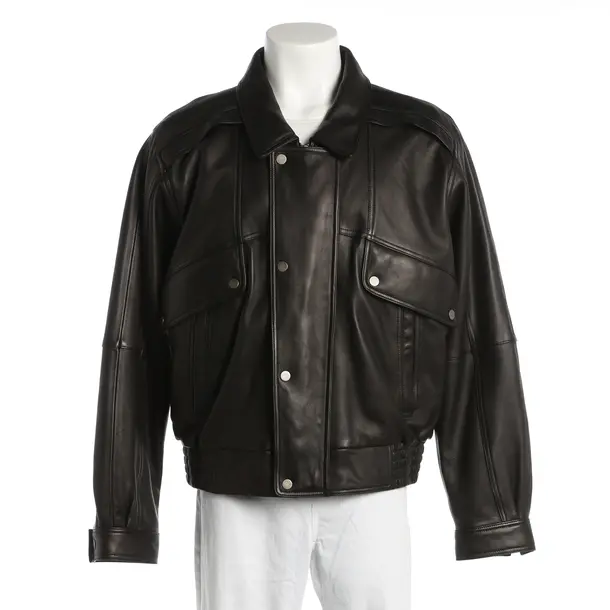 Leather Jacket, in Dark Brown, Leather, Teurn Studios
