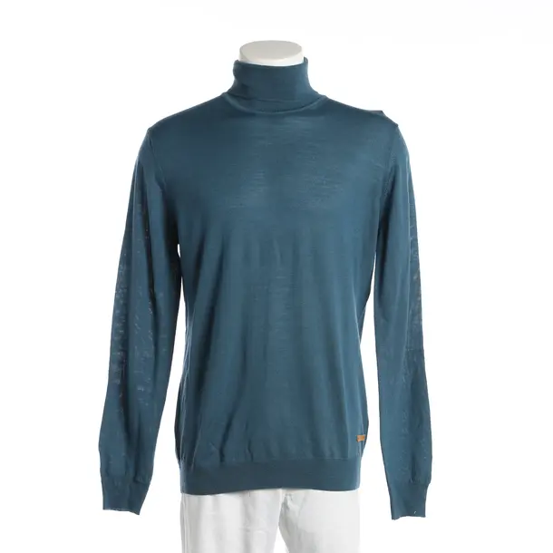 Jumper, in Blue, Wool, Baldessarini