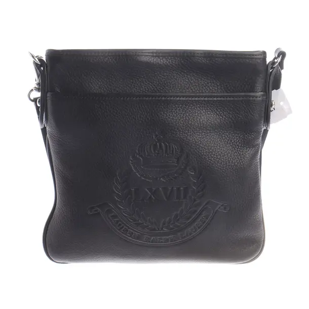 Cross Body Bag, in Black, Leather, Lauren Ralph Lauren
