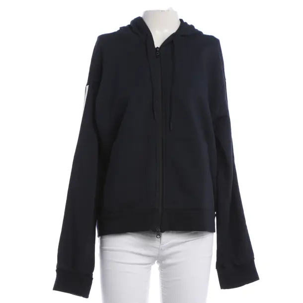 Zip-up Hoodie, in Navy, Cotton, Bogner Fire and Ice