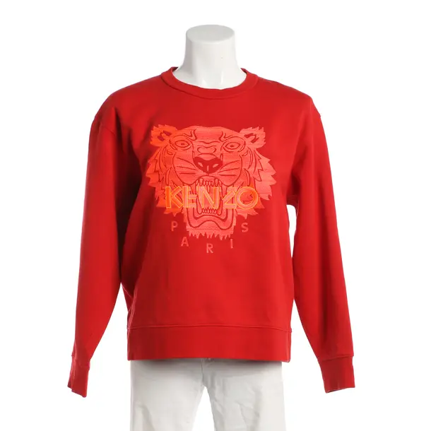 Sweatshirt, in Rot, Baumwolle, Kenzo