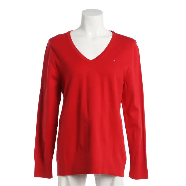 Jumper, in Red, Cotton, Tommy Hilfiger