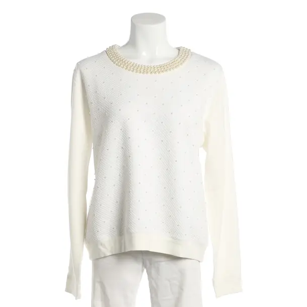 Felpa, in Bianco, Viscosa, Marc Cain